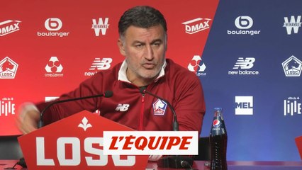 Galtier «La 2e place était une drôle et agréable surprise» - Foot - L1 - LOSC