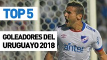 Top 5_goleadores_del Campeonato Uruguayo 2018