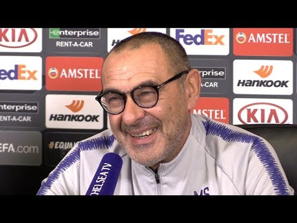 Maurizio Sarri Full Pre-Match Press Conference - Chelsea v PAOK - Europa League