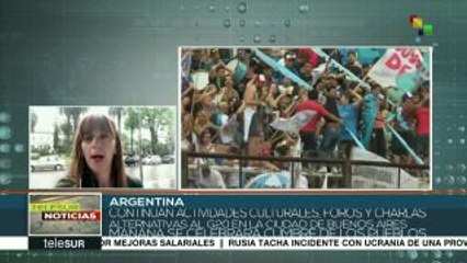 Argentina: continúan acciones en contra del G20