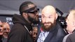 Tyson Fury & Deontay Wilder Separated During Heated Final Press Conference
