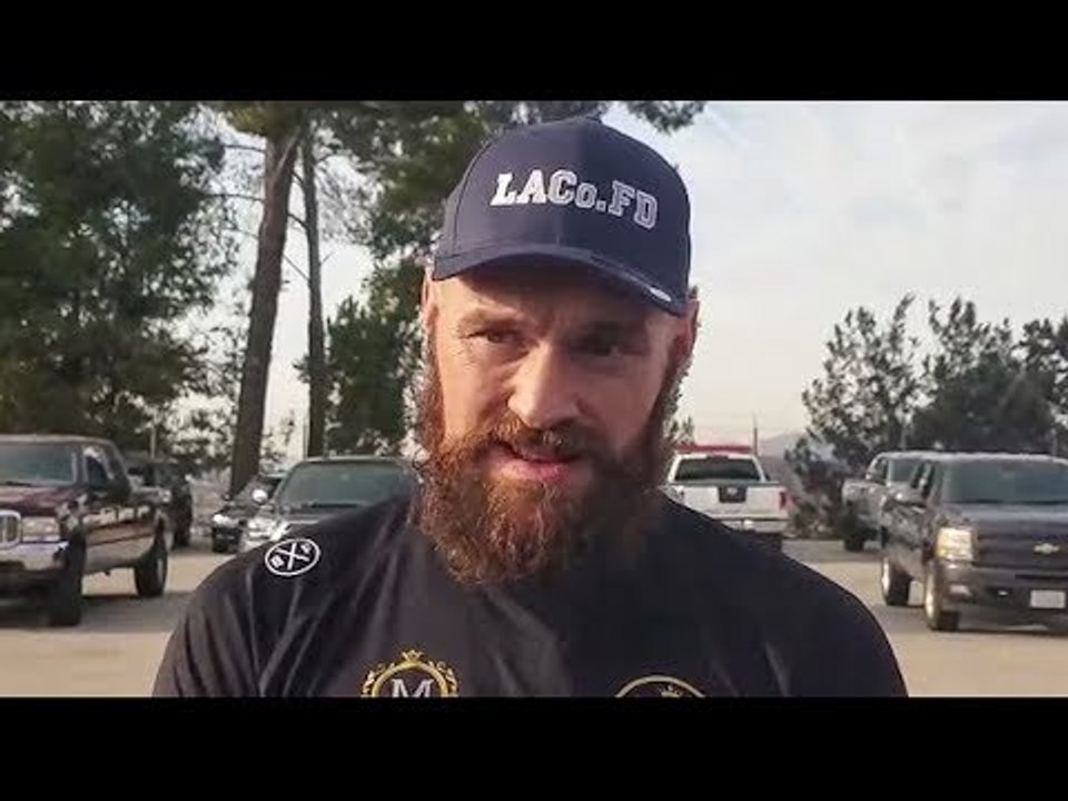TYSON FURY: After Deontay Wilder I've Got Dominic Breazeale.. In LA or Vegas!