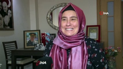Şehit binbaşı Kulaksız'ın eşi: 'Çok mutlu oldum'