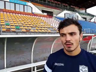 Lilian Saseras (FCG) avant Toulon 29112018