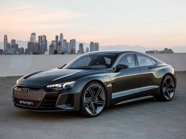 Audi e-tron GT (2018) : future rivale de la Tesla...