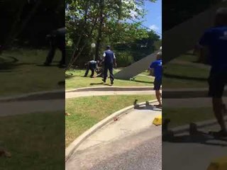 Suspeito de tentar aplicar golpe em filho de promotor é detido em condomínio de luxo