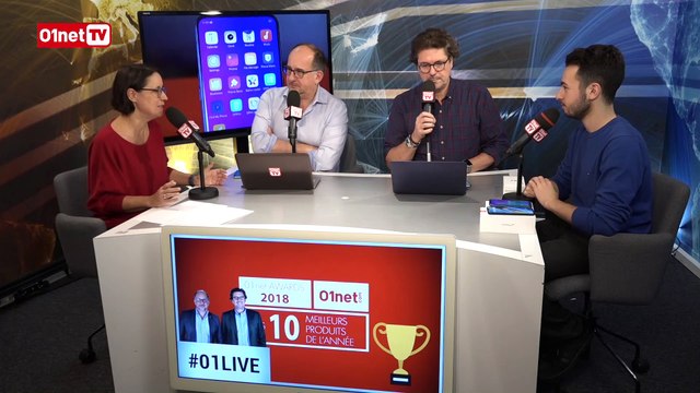01Live Hebdo # 207 : Les résultats des 01net Awards