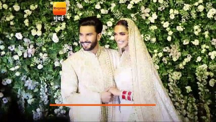 Deepika Ranveer Reception: फैमिली के साथ स्टेज पर दिखे 'दीपवीर'