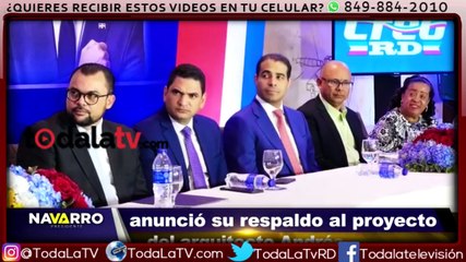CREO RD APOYA A ANDRES NAVARRO