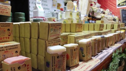 Les trouvailles du marché de Noël de Strasbourg : des savons alsaciens 100% nature