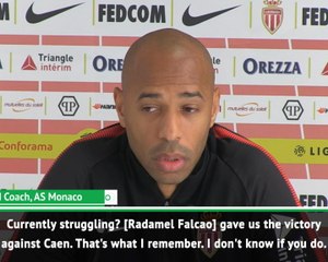 SOCIAL: Falcao isn't struggling, he scored the winner last week! - Henry