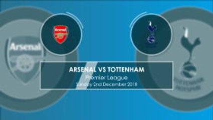 Arsenal v Tottenham - head to head
