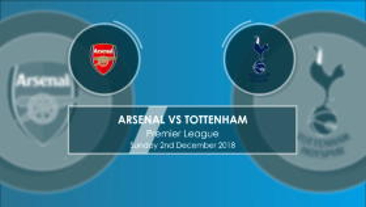 Arsenal v Tottenham - head to head