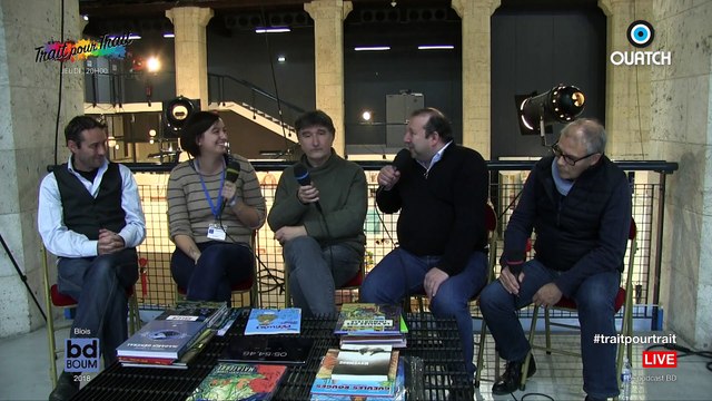 Trait pour trait S02E12 : BD BOUM 2018 : 1ère émission spéciale depuis Blois