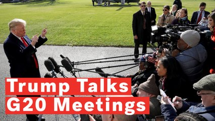 Download Video: President Trump Discusses Upcoming G20 Summit Meetings