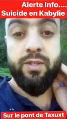 Une jeune fille a Tizi Ouzou se donne la mort sur le Pont du barrage de Taksebt