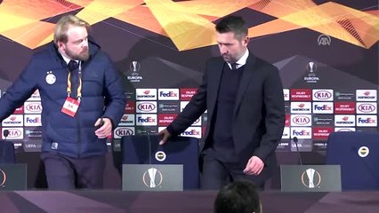 Fenerbahçe-Dinamo Zagreb Maçının Ardından - Nenad Bjelica - İstanbul