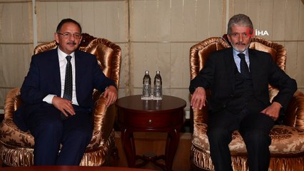 Başkan Tuna, Özhaseki’yi makamında ağırladı