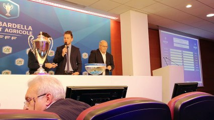 Tirage 1er tour fédéral de coupe gambardella