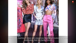 Elsa Hosk, Jasmine Tookes And Josephine Skriver Celebrate Victoria's Secret Fashion Show in NYC