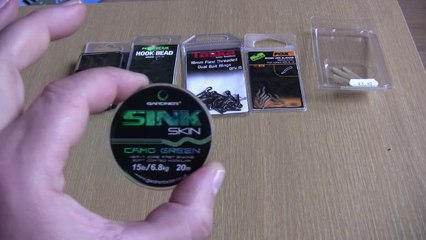 My Barbel Hooklinks Explained - How, Why and What I Use - 30/9/17 (Video 40)