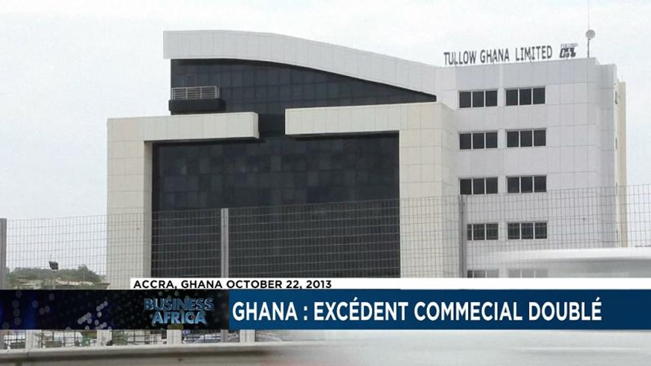 Ghana:Trade surplus more than doubles