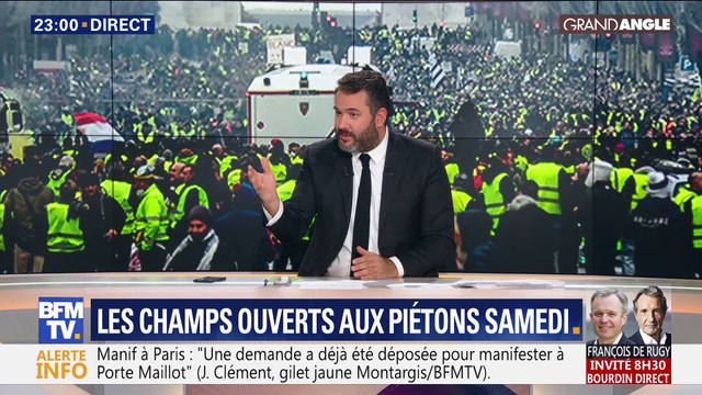 Les Champs-Élysées ouverts aux piétons samedi 1er décembre (3/4)