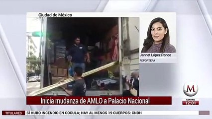 ¡Adiós casa de transición! Equipo de AMLO comienza mudanza a Palacio Nacional