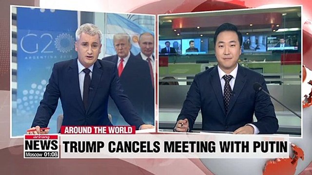 Trump abruptly cancels meeting with Putin at G-20 summit over seized Ukrainian ships