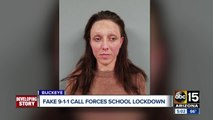 Buckeye woman arrested for false 911 call causing school lockdown