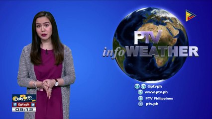 PTV INFO WEATHER: Hanging Amihan, patuloy na nakaaapekto sa parteng Luzon