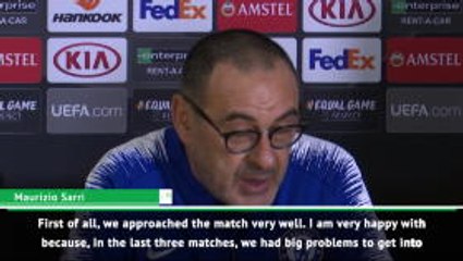 Télécharger la video: I'm really very happy - Maurizio Sarri