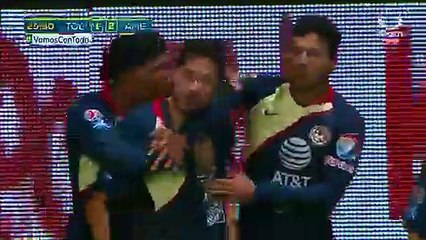 Bruno Valdez Goal - Toluca vs Club América 1-2