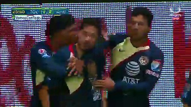 Bruno Valdez Goal - Toluca vs Club América 1-2