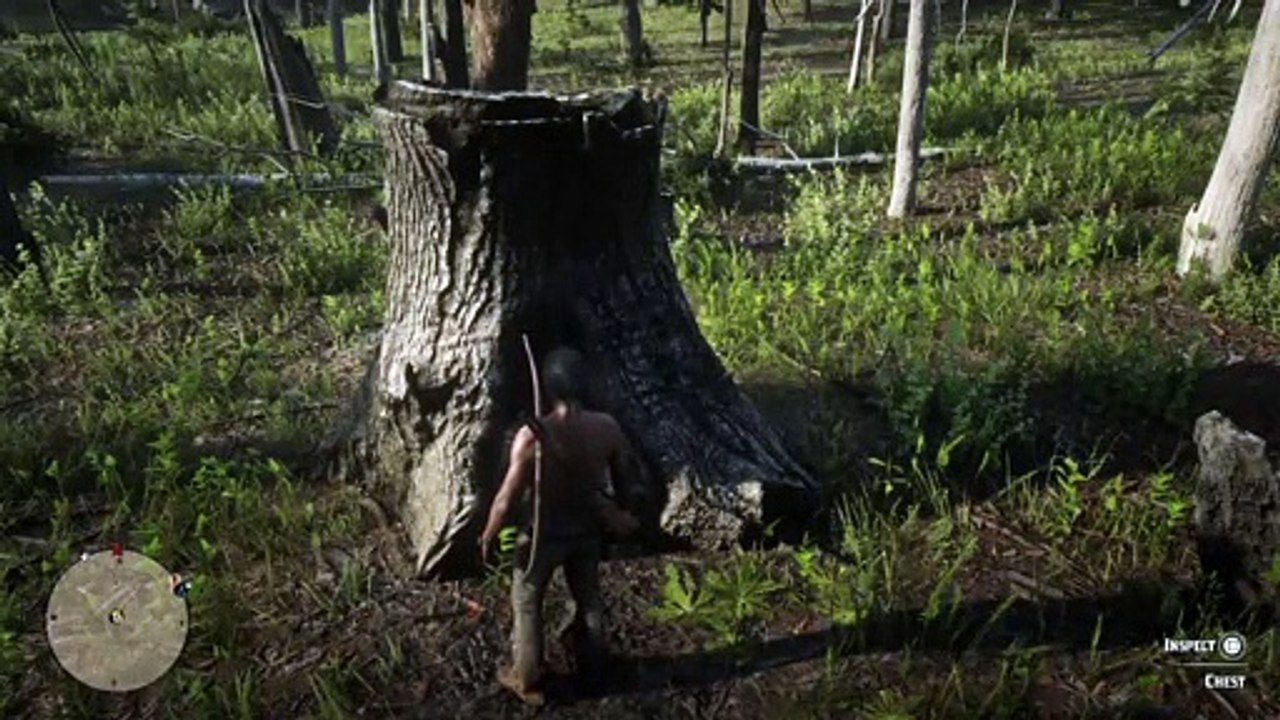 BlackBone Forrest Gold Bars Treasure Location in Red Dead Redemption 2 Online