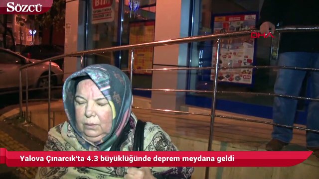 Yalova’da deprem! İstanbul’dan da hissedildi….