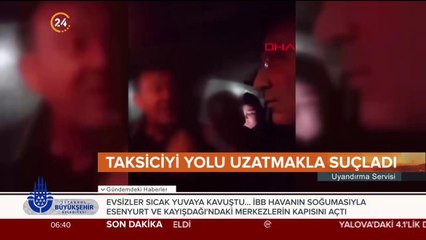 Taksici şikayetçi oldu