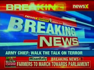 Bipin Rawat warns Imran Khan, says terror and talks can't go together