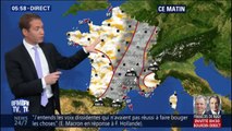 Météo: de la pluie et des nuages à l'est mais de belles éclaircies de l'autre côté du pays