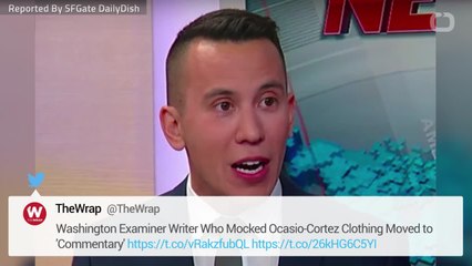 Washington Examiner Moves Reporter Who Mocked Alexandria Ocasio-Cortez's Wardrobe