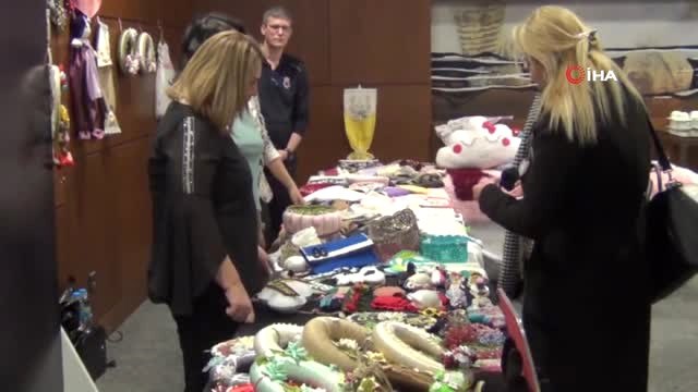 Kadın Mahkumların El Emeği Ürünleri Satışa Sunuldu