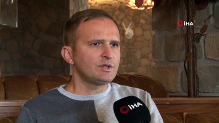 Gelinliğini giyen Uludağ ziyaretçilerini ağırlamaya hazırlanıyor