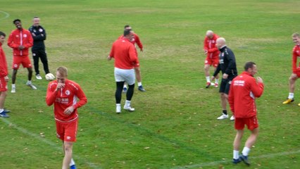 Vidéo 2 entraînement Slavia Prague au Pian-Médoc