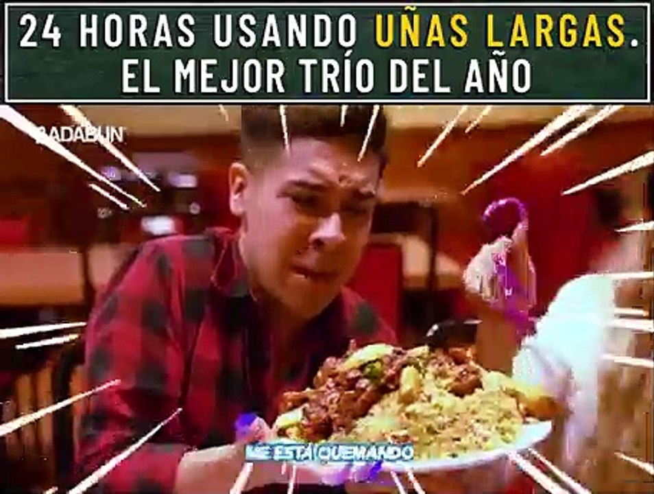 24 horas usando uñas largas. El mejor trío del año. Badabun. 24 horas usando uñas largas. El mejor trío del año. Badabun.