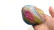 반짝이 무지개 액체괴물 만들기 클레이 점토 오호 미니어쳐 팜팜 장난감 놀이 глина слизь игрушка Polymer Balls Clay Slime Toy