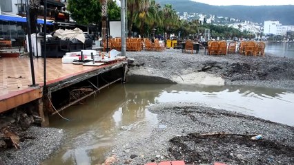 Bodrum'da yaralar sarılmaya çalışılıyor - MUĞLA