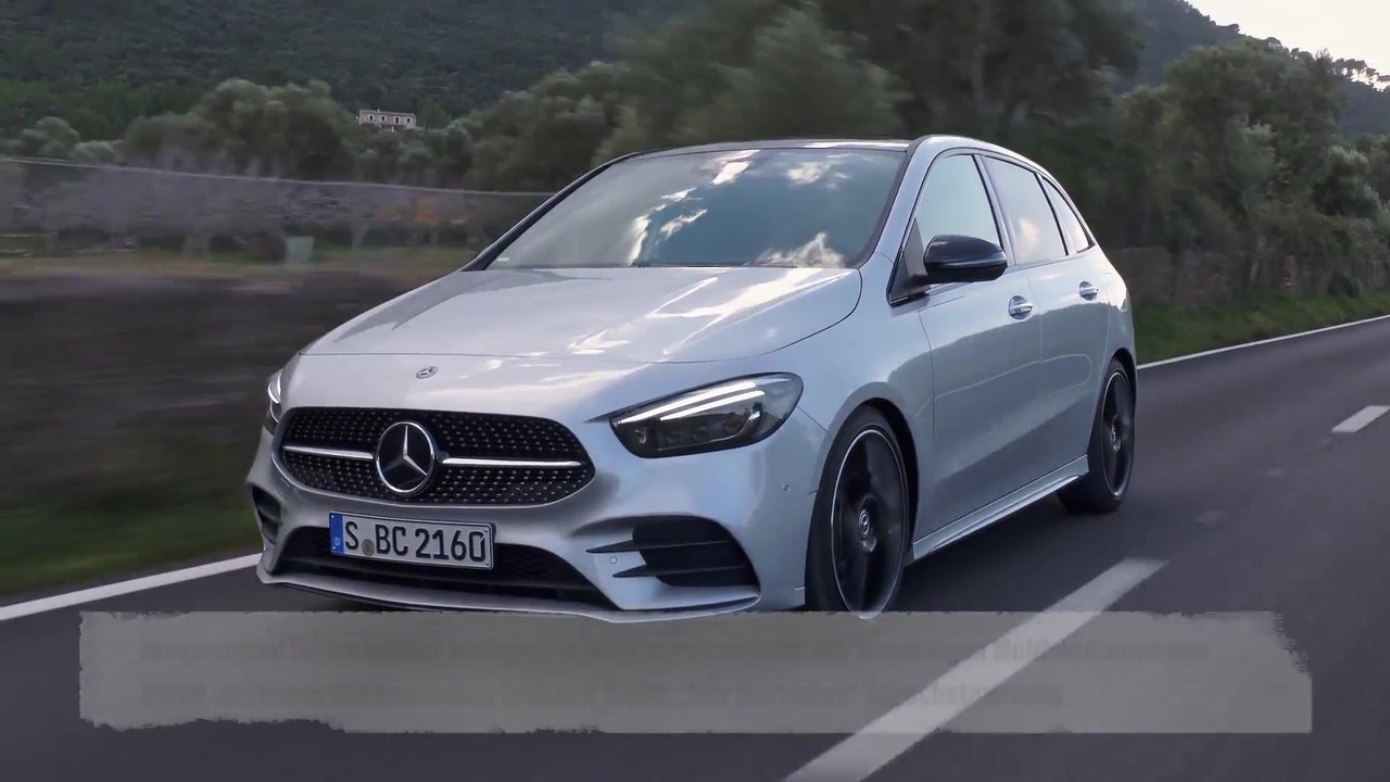 Mercedes-Benz B 220 d in iridium silver - Fahrveranstaltung Mallorca 2018