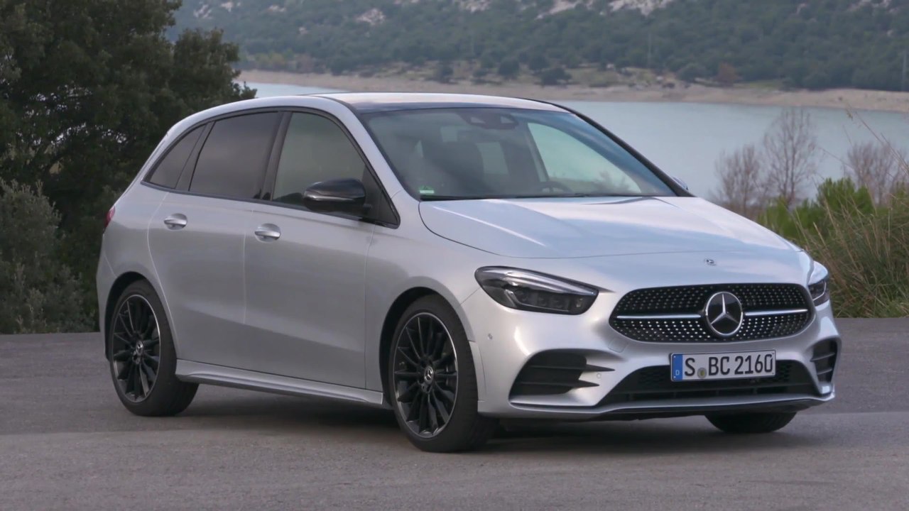 Mercedes-Benz B 220 d Design in iridium silver - Fahrveranstaltung Mallorca 2018
