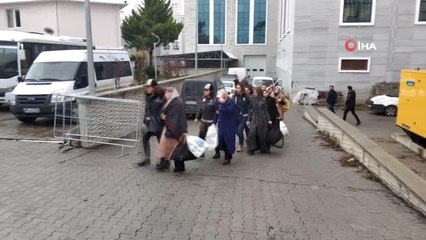 Fetö'nün Polis Mahrem Sorumlularının Eşleri Adliyeye Sevk Edildi
