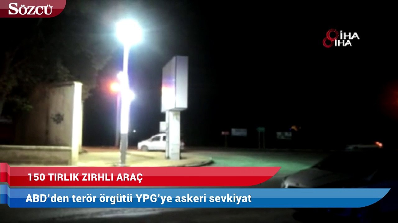 ABD’den terör örgütü YPG’ye askeri sevkiyat